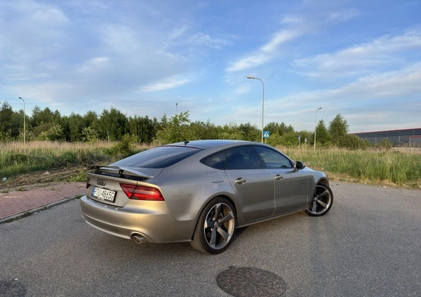 Audi A7 cena 84900 przebieg: 218000, rok produkcji 2010 z Konin małe 56